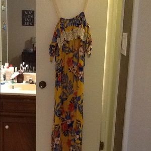 Floral maxi dress